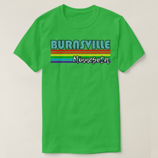 Burnsville Minnesota Pride Burnsville LGBT Gift L T Shirt (Design framsida)