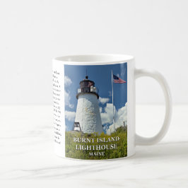 Burnt Island fyr, Maine Mugg
