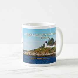 Burnt Island fyr, Maine Mugg