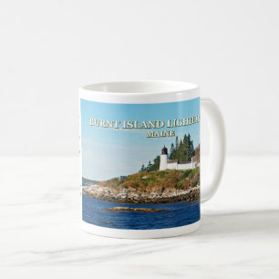 Burnt Island fyr, Maine Mugg