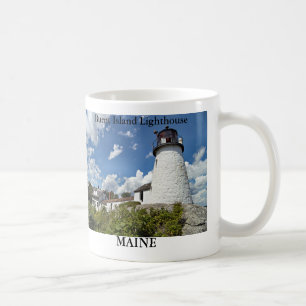 Burnt Island fyr, Maine Mugg