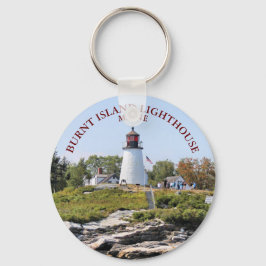 Burnt Island fyr, Maine Nyckelring