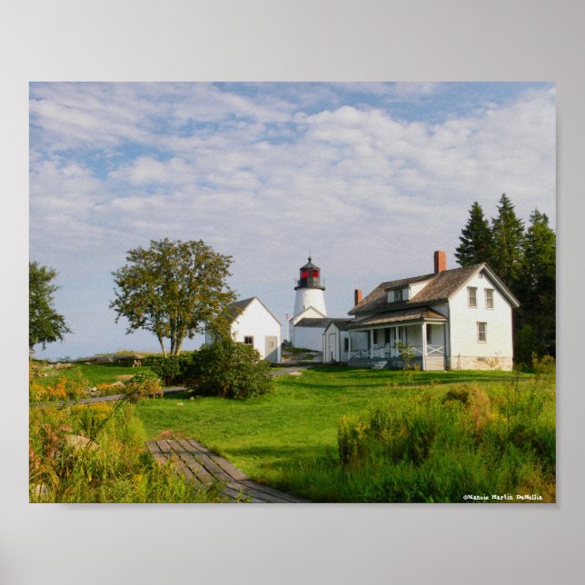 Burnt Island Poster (Framsidan)