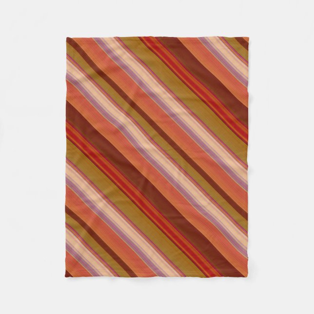 Burnt Orange Fleecefilt (Framsidan)