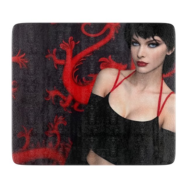 Burnt Out Souls cutting board (Framsidan)