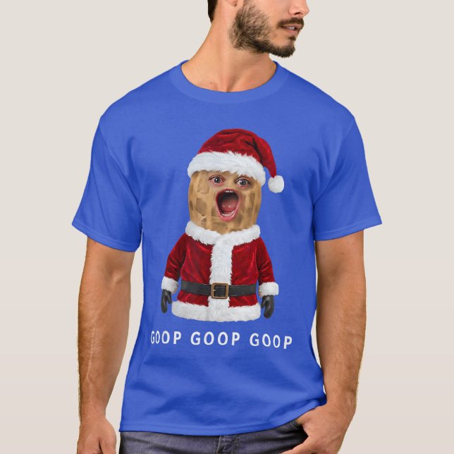 Burnt Peanut Goop Christmas Bungulator Peanut Love T Shirt (Framsida)