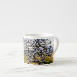 Burnt träd, Torres del Paine, Chile Espressomugg