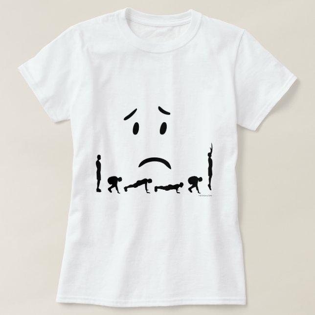 Burpee Tee Shirt (Design framsida)