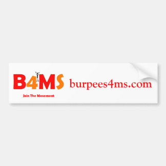 Burpees 4 ms-bildekal bildekal