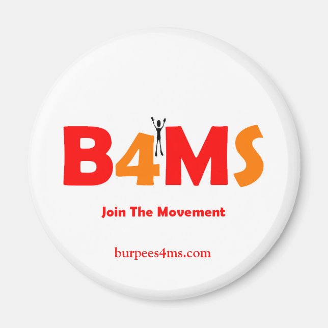 Burpees 4 MS Magnet (Framsidan)