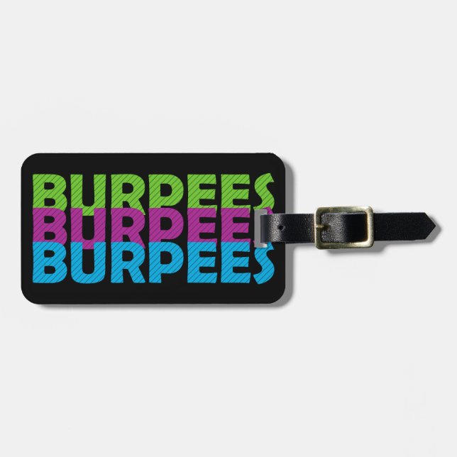 Burpees Bagagebricka (Horisontell Framsida)