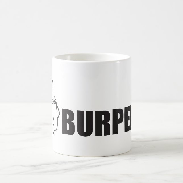 BURPEES - Ljudig Novelty-workout Kaffemugg (Center)