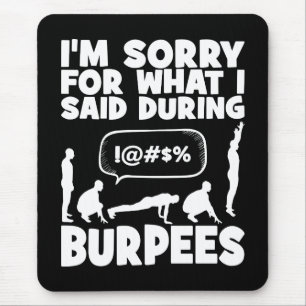 BURPEES - Ljudig Novelty-workout Musmatta