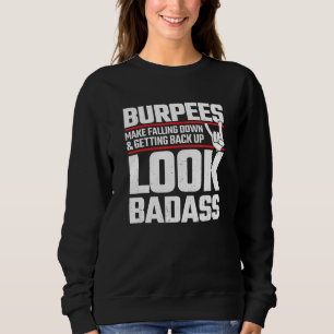 Burpees Memes Fitness Utför Joke Workout T Shirt