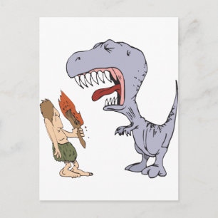 Burping Dinosaur Vykort