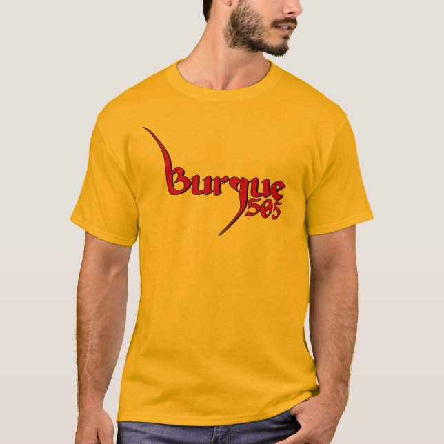 Burque - 505 tee shirt (Framsida)