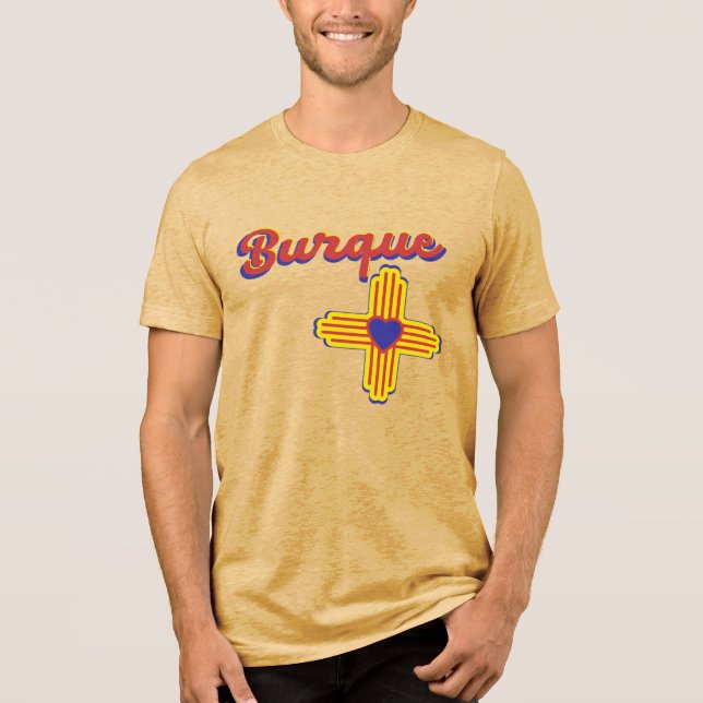 Burque Kärlek Vuxen T-Shirt (Framsida)