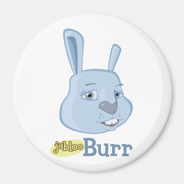 Burr Round Magnet (Framsidan)