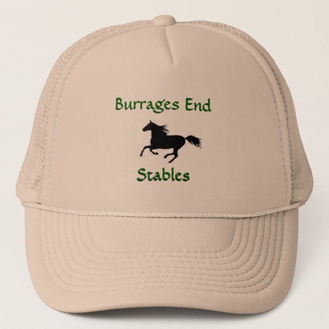Burrages avslutar stall truckerkeps (Framsida)