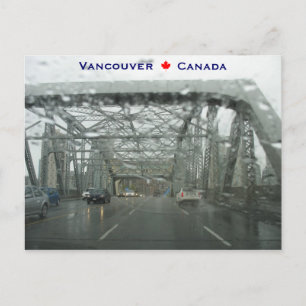 Burrard Bridge Vancouver Kanada Vykort