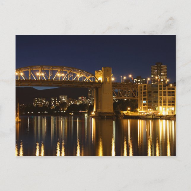 Burrard Bridge, Vancouver vykort (Framsida)