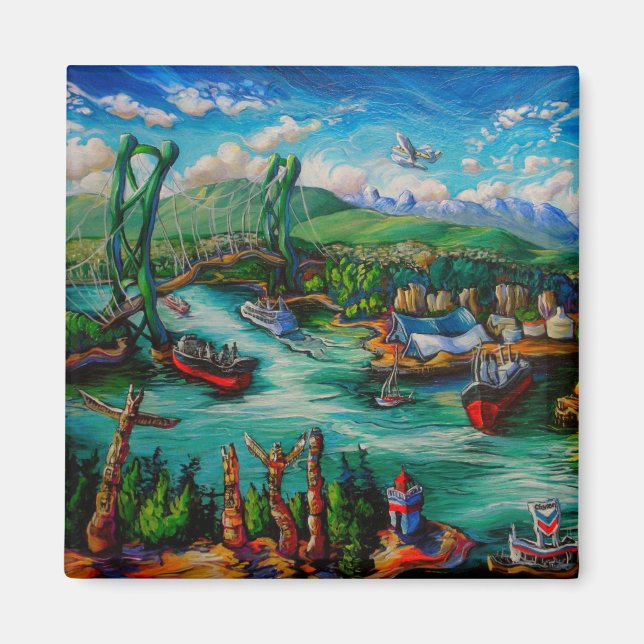 Burrard Inlet Magnet (Framsidan)