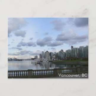 Burrard Inlet - Vancouver, BC Vykort