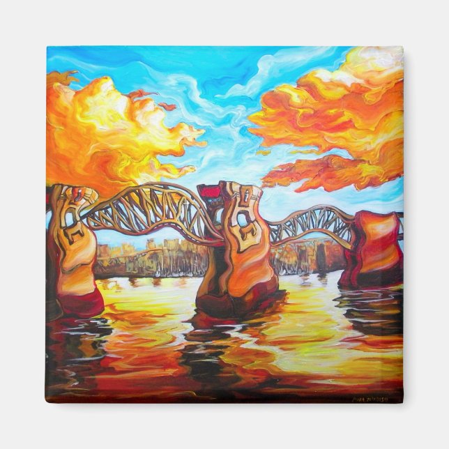 Burrard Sunset Magnet (Framsidan)