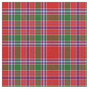 Burrell Tartan Print Tyg