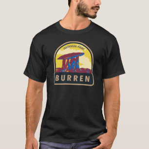 Burren National Park Ireland Travel Art Vintage T Shirt