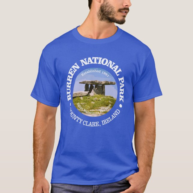 Burren nationalpark t shirt (Framsida)
