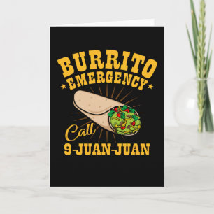 Burrito Akut Call National Burrito Day Kort