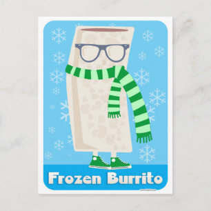 Burrito, fryst vykort