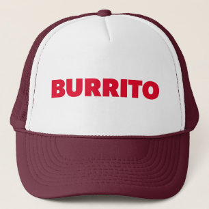 BURRITO roligt slogan truckerkeps