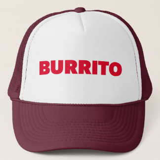 BURRITO roligt slogan truckerkeps