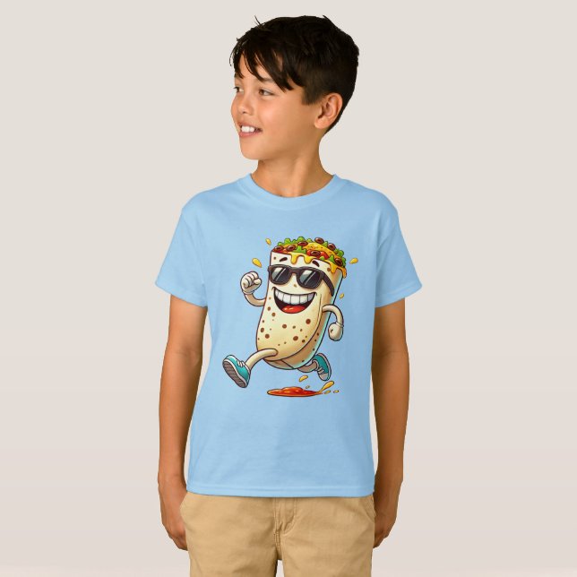 Burrito Springa T Shirt (Hel framsida)