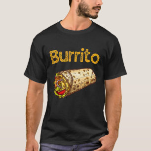 Burrito Taco Taquito Mexican Food Family Matching T Shirt