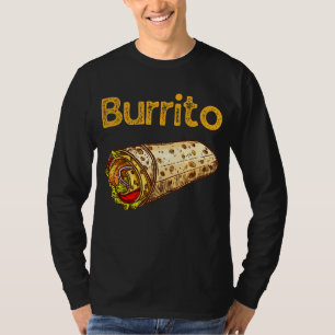 Burrito Taco Taquito Mexican Food Family Matching T Shirt