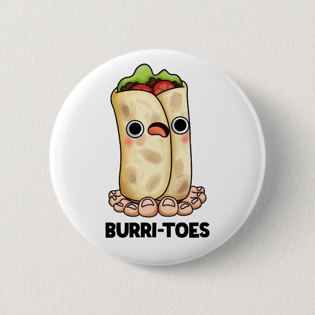 Burritoes Funny Burrito Pun Knapp (Framsida)
