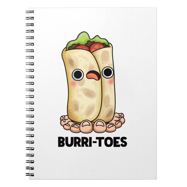 Burritoes Roligt Burrito  Puns  Anteckningsbok (Framsidan)