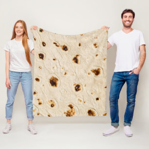 Burritos, Giant Tortilla Fleecefilt