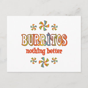 Burritos Ingenting bättre Vykort