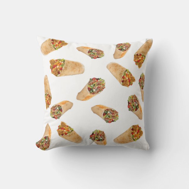 Burritos mönster kudde (Framsida)