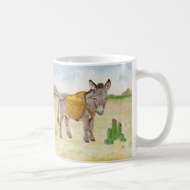 Burro med basketmuggen kaffemugg (Höger)