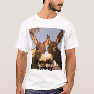 Burros I-förmiddag med åsnan Tröja