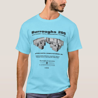 Burroughs 205 datorT-tröja T Shirt