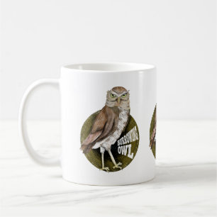 Burrowing uggla kaffemugg