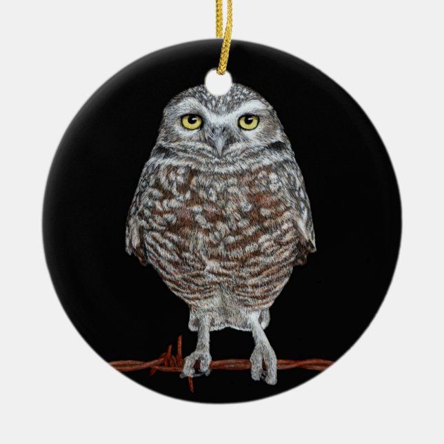 Burrowing Uggla Ornament (Framsidan)