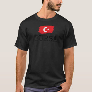 Bursa City Turkey Vacation Town Turkiska Resa Kvin T Shirt