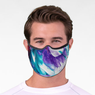 Burst av Lila Premium Ansikte-mask